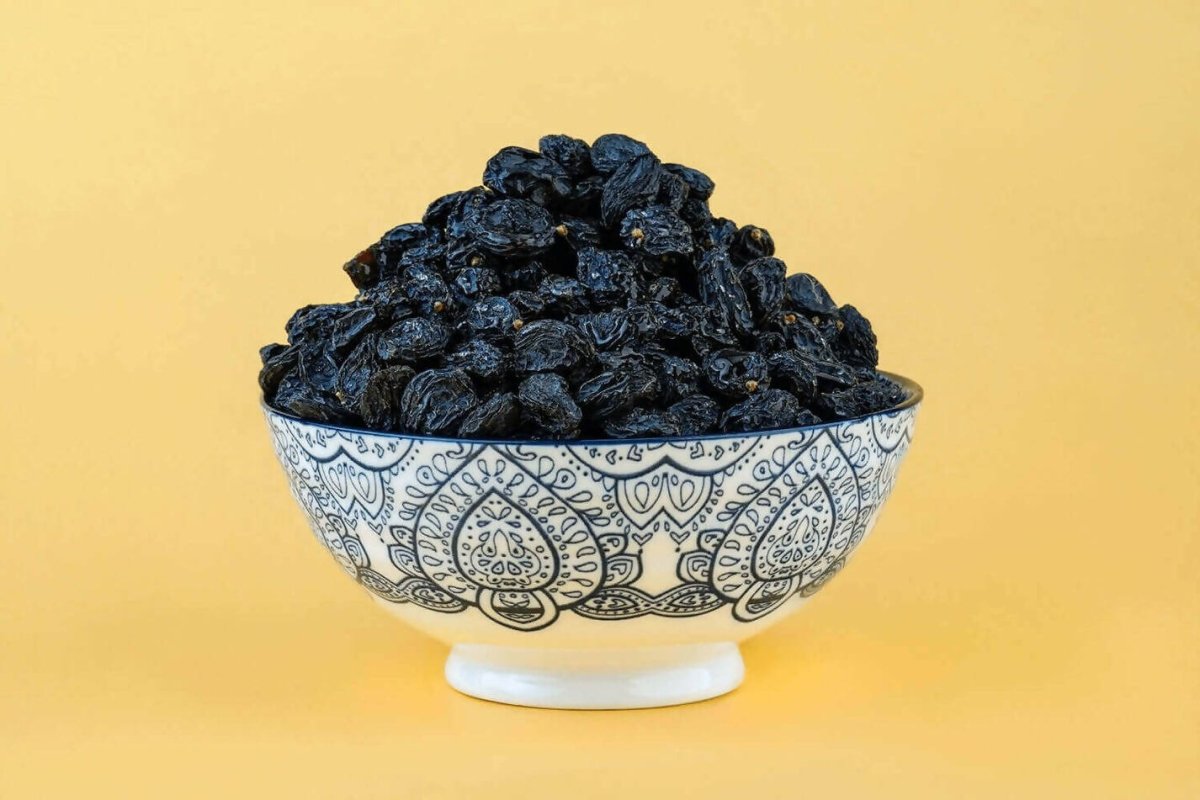 Ajfan Black Raisins (Black Kishmish) - Swadesiicart