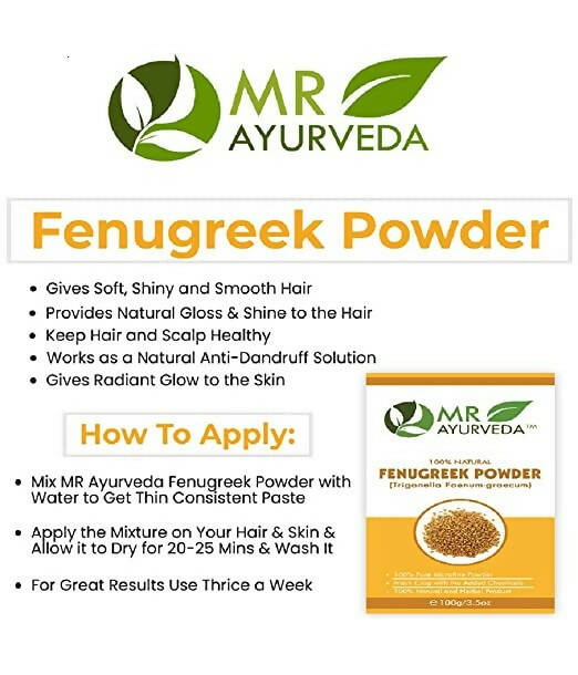 Mr Ayurveda Fenugreek Powder - Swadesiicart