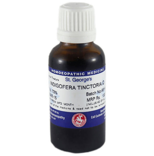 St. George's Homeopathy Indigofera Tinctoria Mother Tincture Q | Swadesiicart