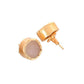 VOJ One Gram Gold-Polished Stone Studded Necklace and Earrings Set - Swadesiicart