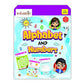 Braintastic Educational Game: Alphabet & Numbers(3-6 yrs)/Write & Wipe Activity Sheets/Kids Toys/34 pcs Free Puzzle