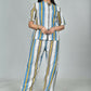 Morchari Digital Print Semi Muslin Co-Ord Set Top & Trouser-Multicolor - Swadesiicart