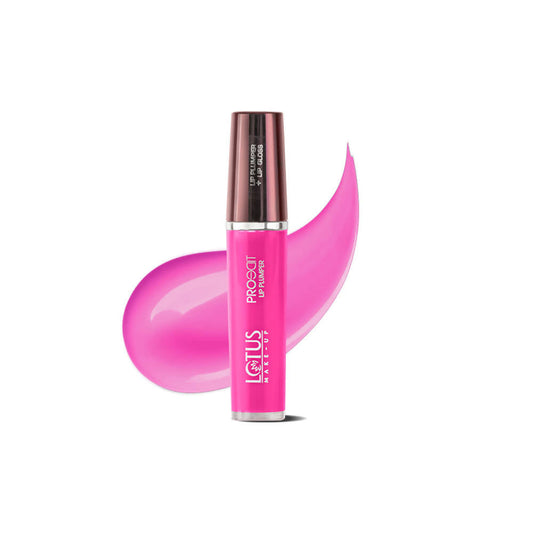 Lotus Makeup Proedit Lip Plumper + Gloss , Rose Rhyme (8Ml) - Swadesiicart