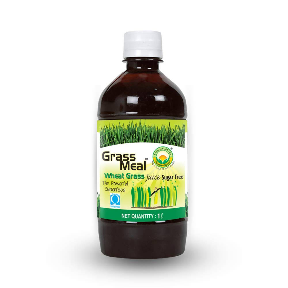 Basic Ayurveda Grass Meal Wheat Grass Juice | Swadesiicart