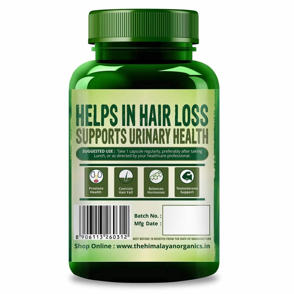 Himalayan Organics Saw Palmetto Capsules | Swadesiicart