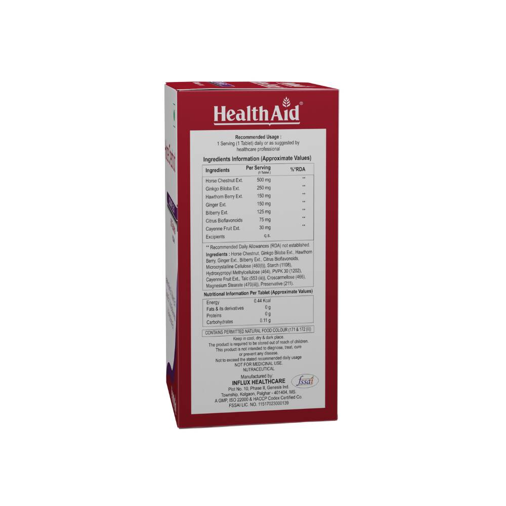 HealthAid Horse Chestnut Complex Tablets - Swadesiicart