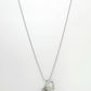 NVR Men Silver Plated Heart Shaped Pendent With Picture Frame And Chain | Swadesiicart