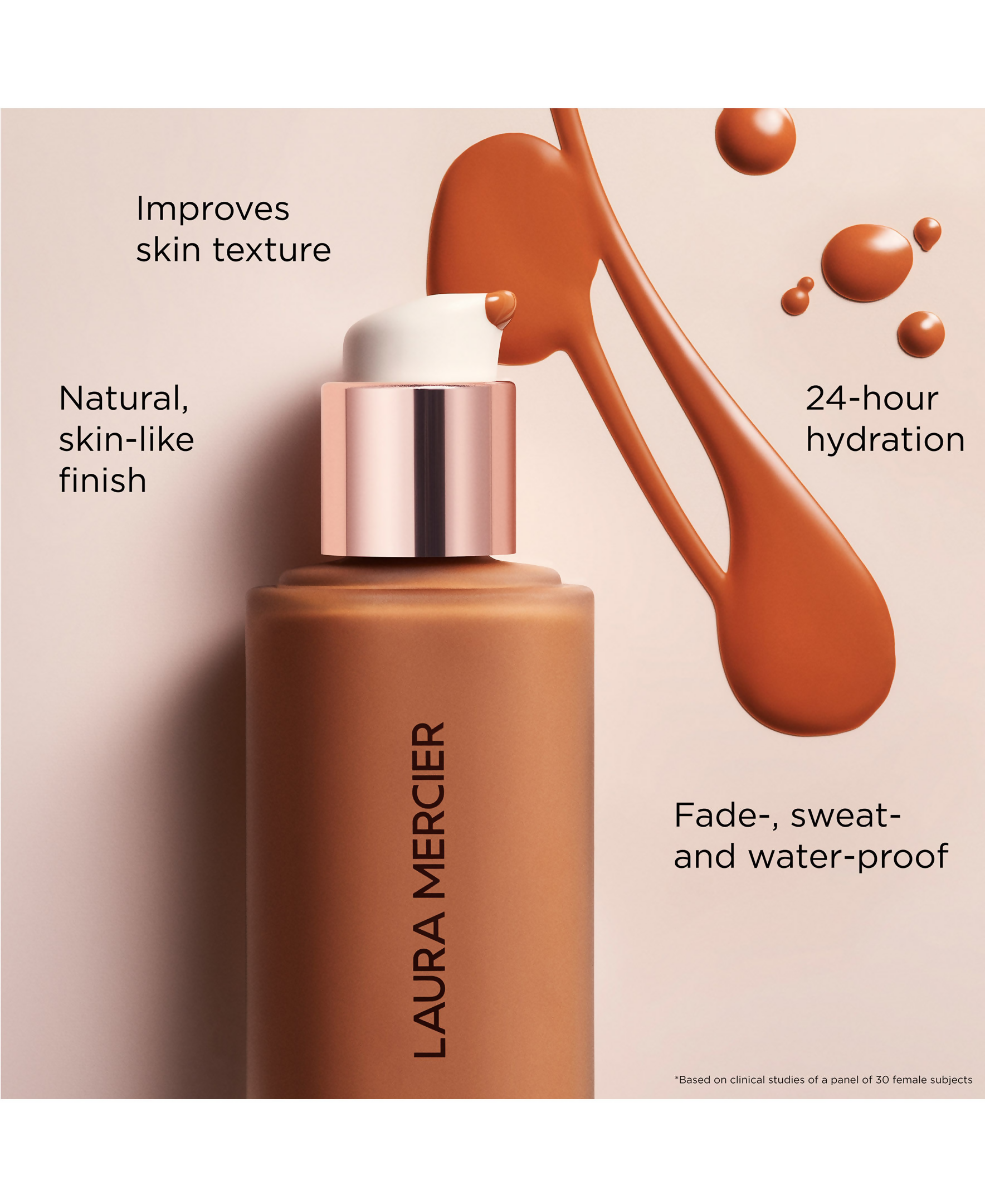 Laura Mercier Real Flawless Weightless Perfecting Foundation - 2N2 Linen - Swadesiicart