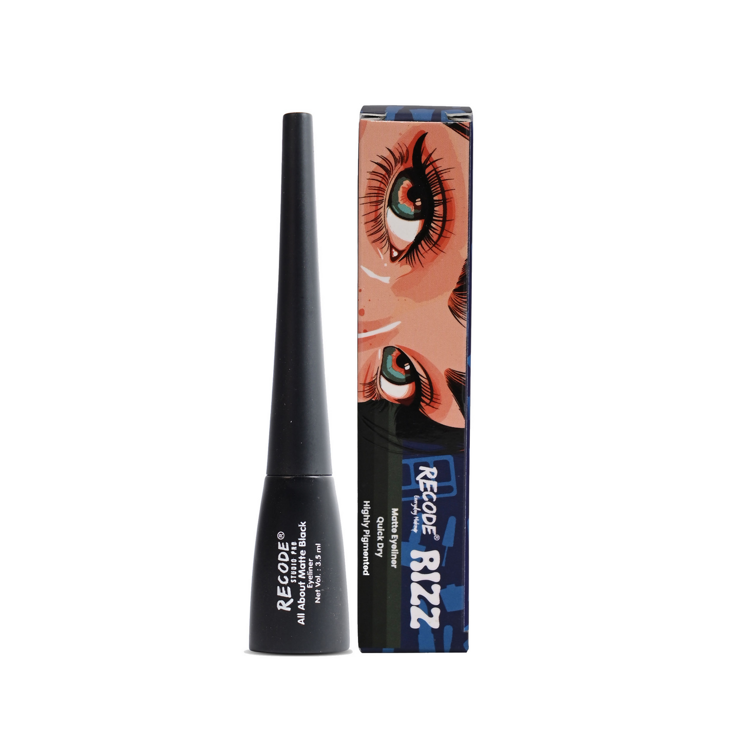 Recode Rizz Matte Eyeliner - Swadesiicart