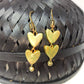 Terracotta Lovely Heart Shaped Hangings-Mehndi Green