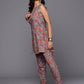 Ahalyaa Women's Traditional Wear Co-ods - Teal Blue