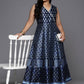 Ahalyaa Women's Traditional wear Ethnic Dress - Blue | Swadesiicart