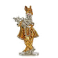 Relicon Lord Krishna Idol Silver Gold Metal Statue