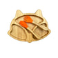 Littlecherrymom Fox Bamboo Suction Plate (With Fork And Spoon) | Swadesiicart