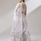 House of Panchhi Muave Net Sequinse Work Lehenga & Blouse with Dupatta | Swadesiicart