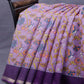 Lavendar & Blue Combo Bird Design Pure Kota Cotton Saree By Gayathri Reddy Designer Studio | Swadesiicart