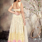 Jyoti Fashion Butter Cream Sequence with Thread Zari Embroidery Georgette Lehenga Choli with Dupatta | Swadesiicart