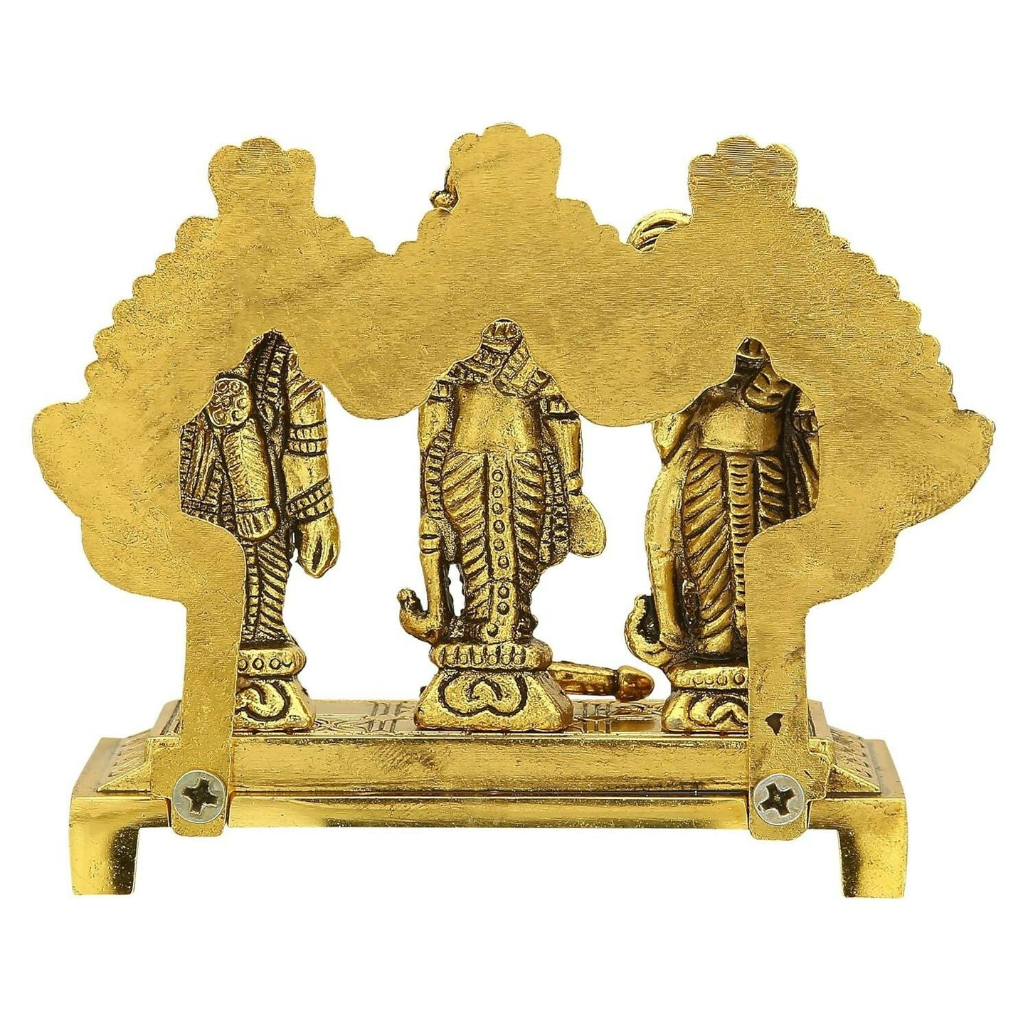 Craftam Metal Shri Ram Darbar With Hanuman Ji - Swadesiicart