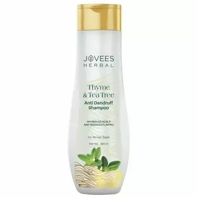 Jovees Thyme & Tea Tree Anti Dandruff Shampoo For All Hair Types - Swadesiicart