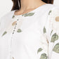 Ahalyaa Women's White Crepe Digital Print Kurta Palazzo Set With Dupatta | Swadesiicart