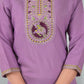 Ethnic Festive Wear Rayon Wine Stitched Suit With Dupatta - Tanisha | Swadesiicart