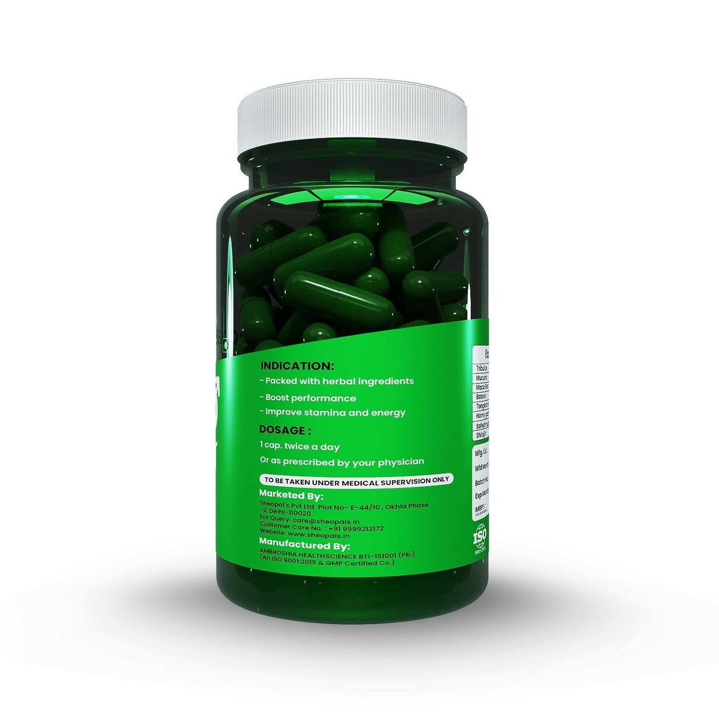 Sheopal's Testo Booster Capsules - Swadesiicart