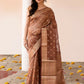 Joban Fashion Copper Pure Banarasi Tissue Saree | Swadesiicart