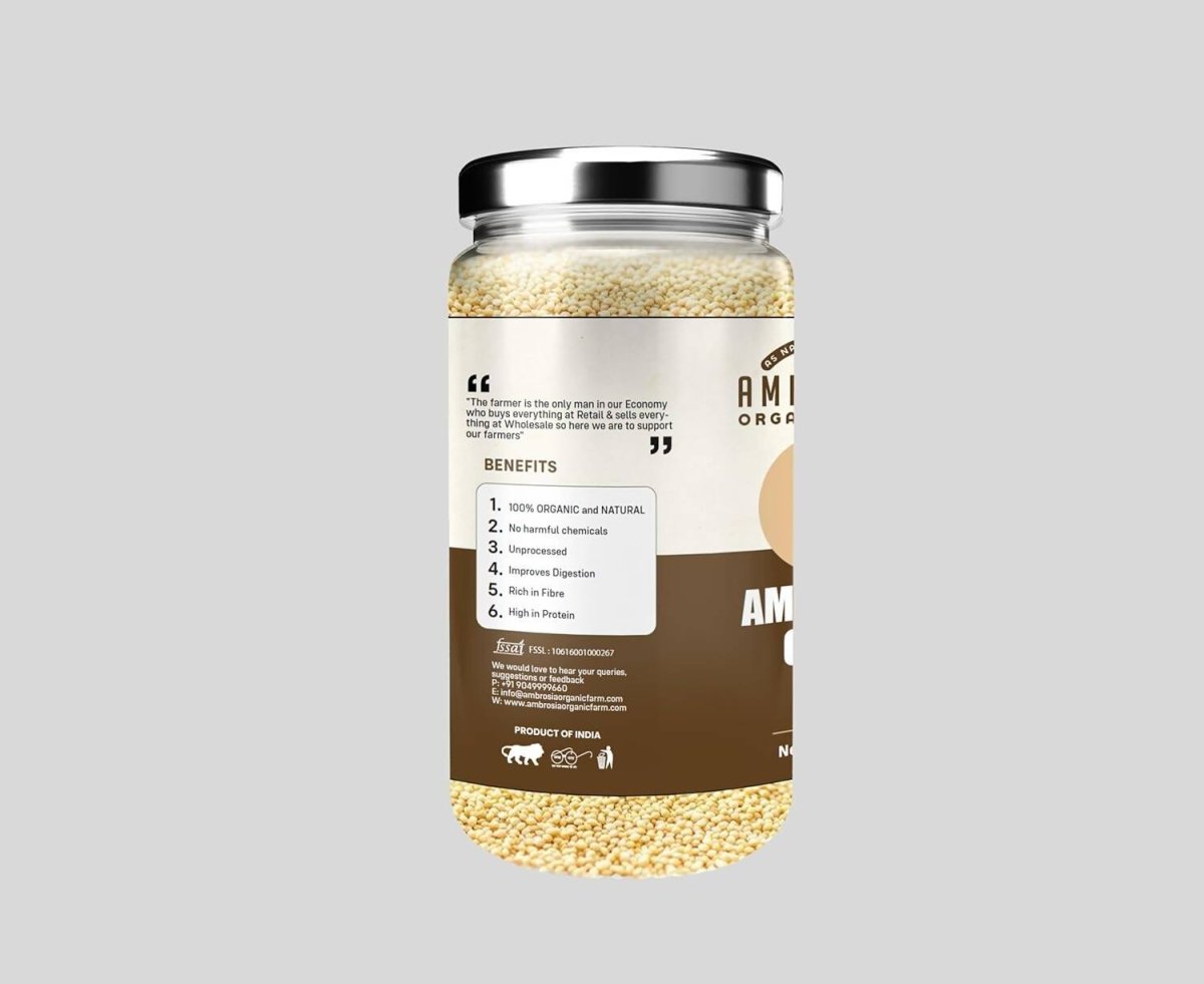 Ambrosia Organic Farm Amaranth Grains | Swadesiicart