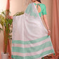 Shree Shyam Fashion The White Loom White Linen Cotton Saree