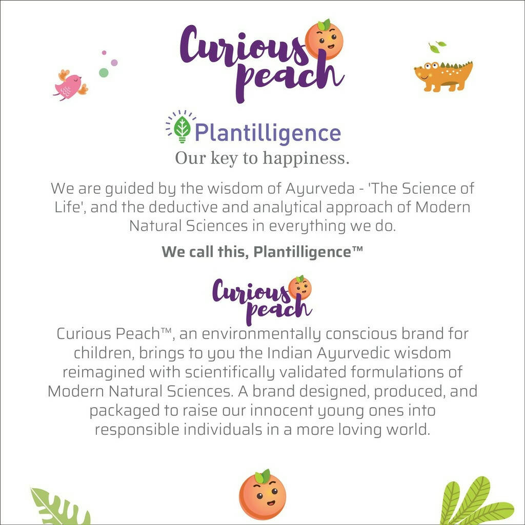 Curious Peach Herbal Lip Balm Strawberry - Swadesiicart