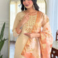 The52 Chiku Women's Beautiful Rayon Fabric Embroidered Work Straight Kurta Pant and Dupatta Set - Swadesiicart