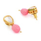 Ruby Raang Pink Kundan Studs | Swadesiicart