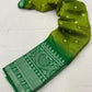 Green Jute Silk Ethnic Motifs Saree with Unstitched Blouse - Hiral Fashion | Swadesiicart