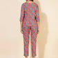 Janasya Women's Pink Cotton Floral Printed Casual Regular Co-ords - Swadesiicart