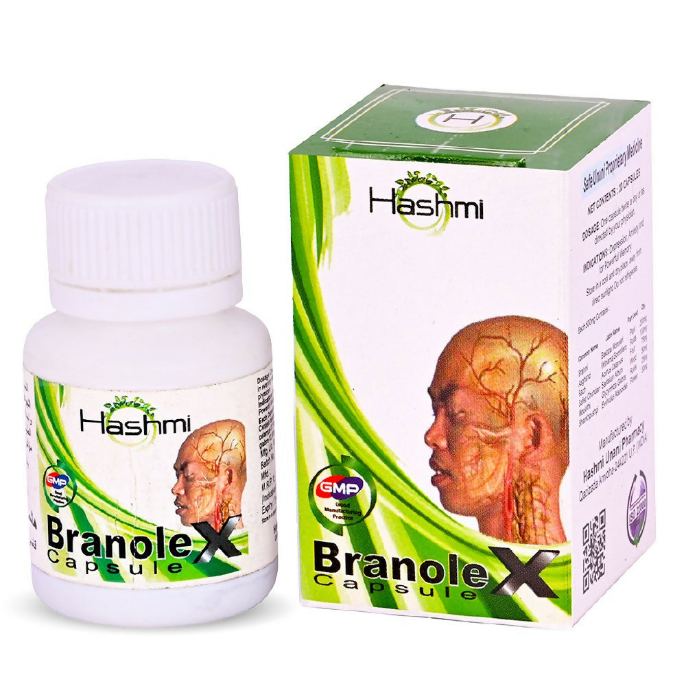 Hashmi Pharmacy Branole X Memory Capsules | Swadesiicart