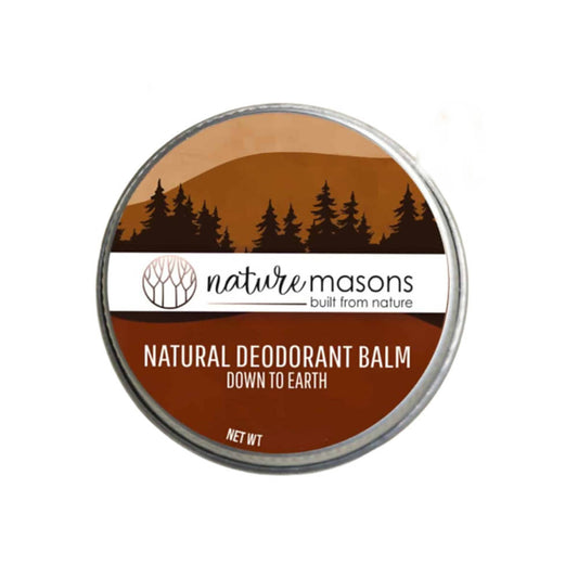 Nature Masons Down to Earth Natural Deodorant Balm | Swadesiicart