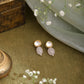Ruby Raang Pink Kundan Studs | Swadesiicart