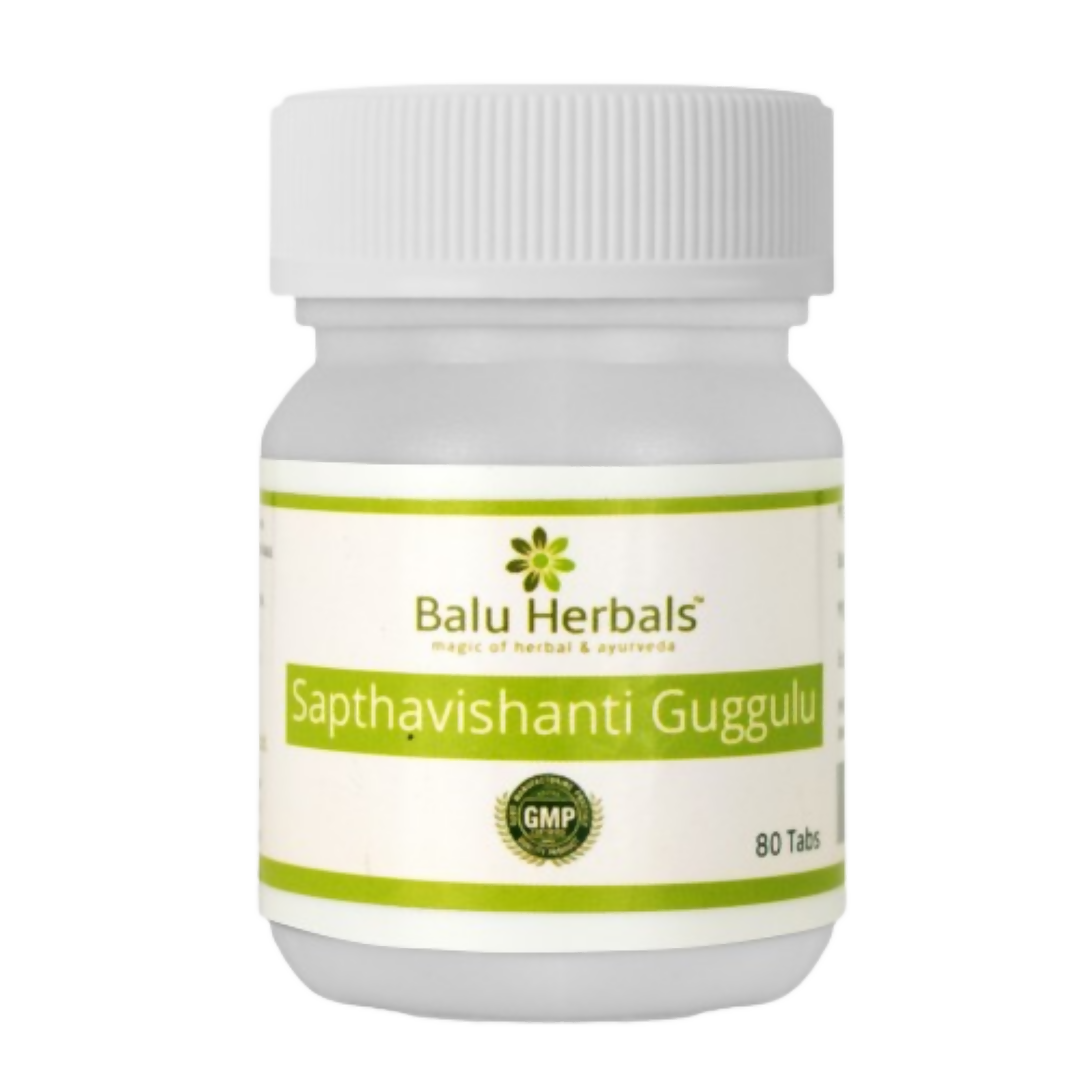 Balu Herbals Sapthavishanti Guggulu - Balu Herbals