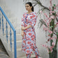 Aayaa Pure Muslin printed Multi Co-Ord Set - Multi Color - Swadesiicart