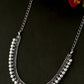 NVR Women Silver-Plated Oxidised Necklace | Swadesiicart