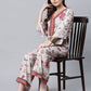 Ahalyaa Womens Beige Crepe Digital Floral Print Jumpsuit - Swadesiicart
