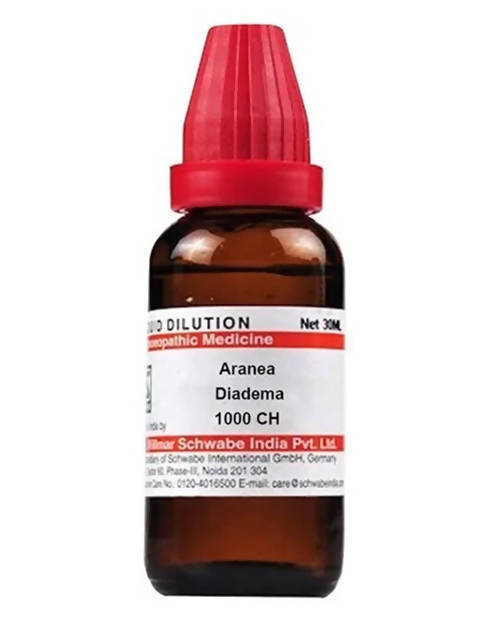 Dr. Willmar Schwabe India Aranea Diadema Dilution | Swadesiicart