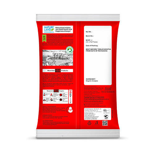 Nature Land Organics Cowpea Red - Swadesiicart
