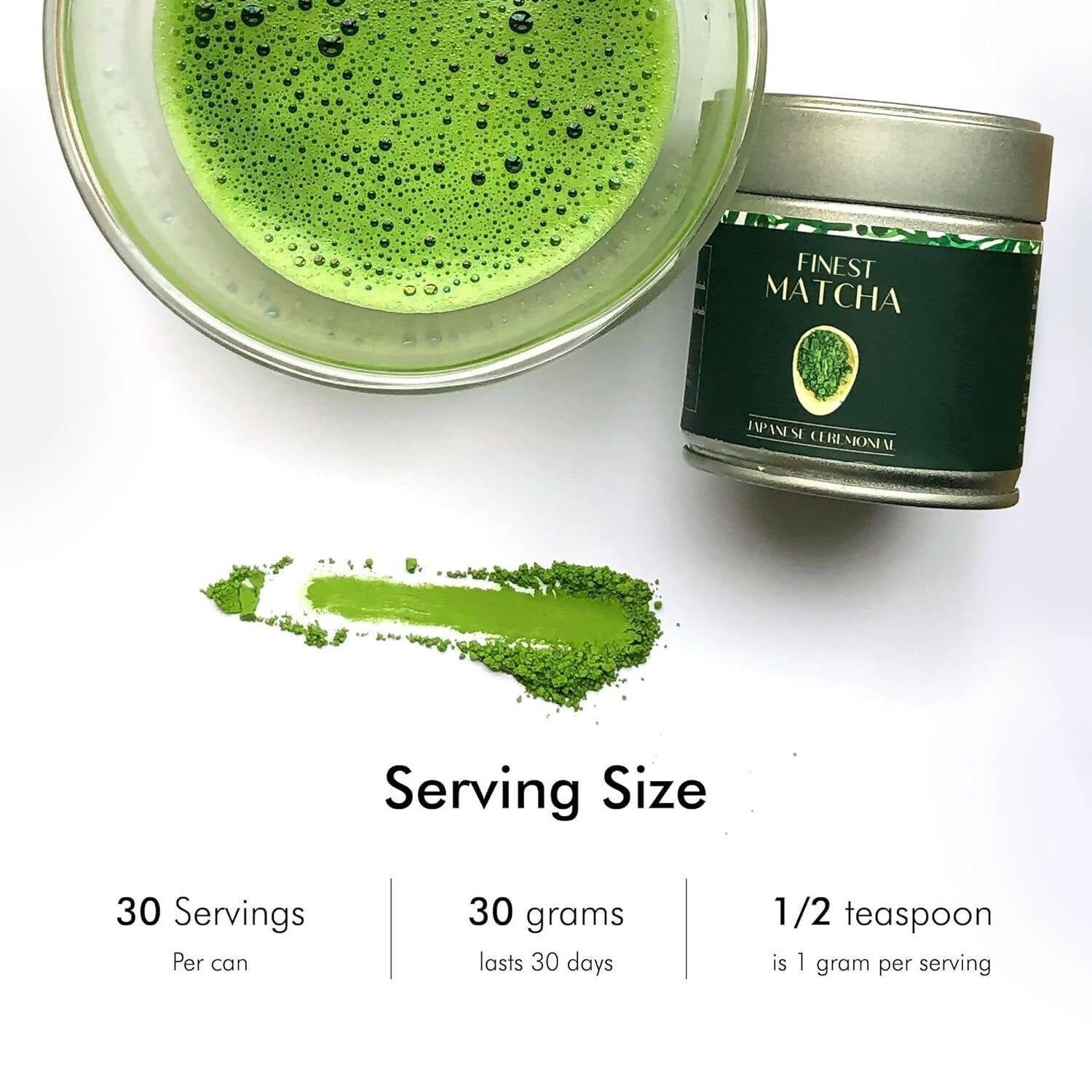 Heapwell Superfoods Japanese Ceremonial Matcha Green Tea | Swadesiicart