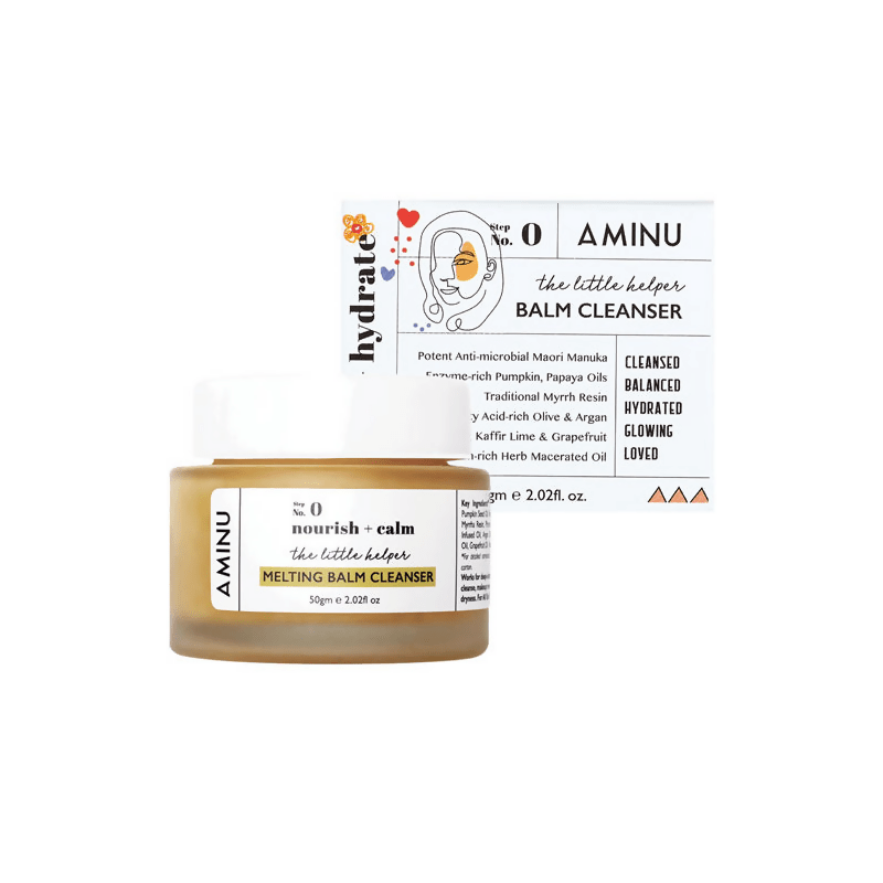Aminu Melting Balm Cleanser for Makeup Removing & Double Cleansing | Swadesiicart
