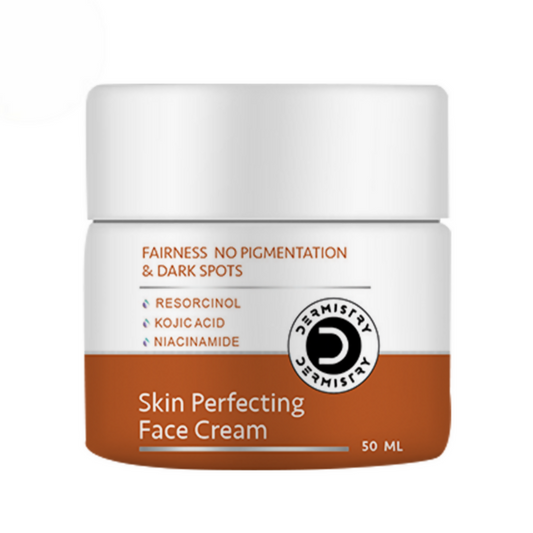 Dermistry Kojic Acid Skin Perfecting Fairness Face Cream Dark Spots Correction Instant Glow - Swadesiicart