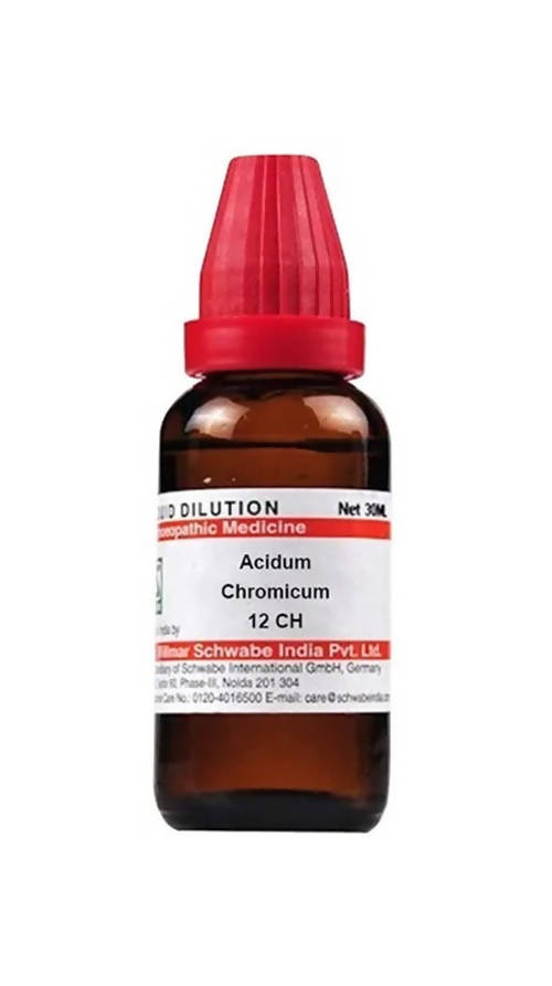 Dr. Willmar Schwabe India Acidum Chromicum Dilution | Swadesiicart