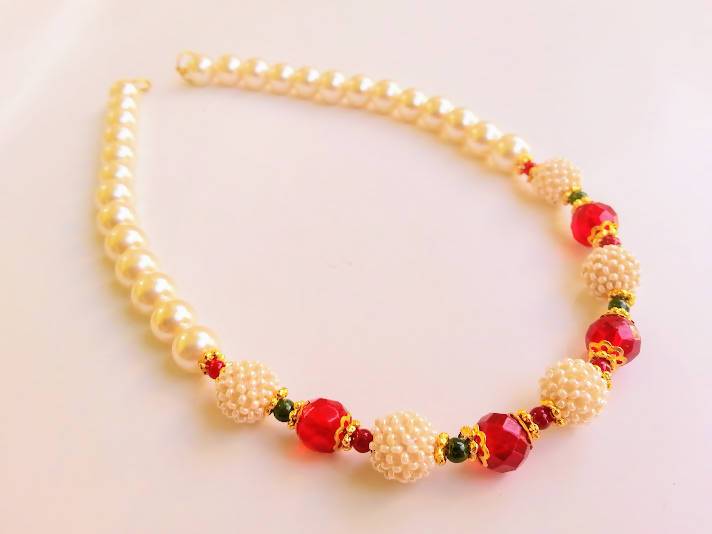 Multicolor Beaded Necklace for Kids | Swadesiicart