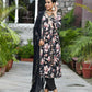 Vaasva Women's Chinon Emboidered Angrakha Anarkali Set With Solid Pant & Solid Embroidered Dupatta | Swadesiicart
