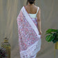 Vamsee Purple Organza Saree - Swadesiicart